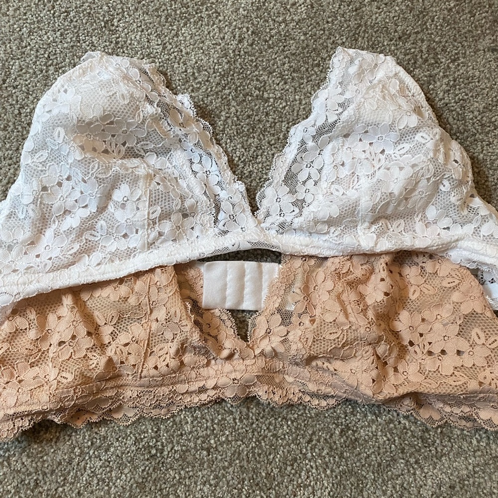 H&M set of lace bras
